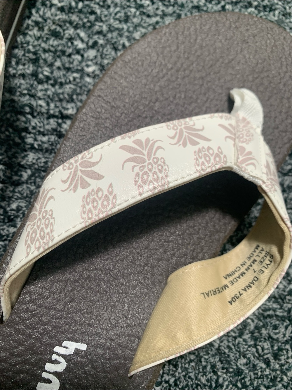 Savvy Dana Flip Flops NWOT - Picture 6 of 7
